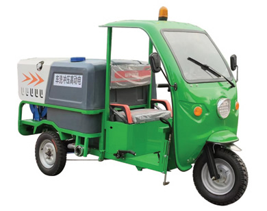 电动三轮冲洗车
